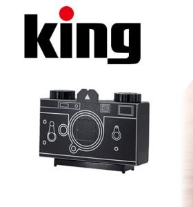 【新製品】King ピンホールフィルムカメラ KPC-135 紙製組み立てキット 発売のご案内