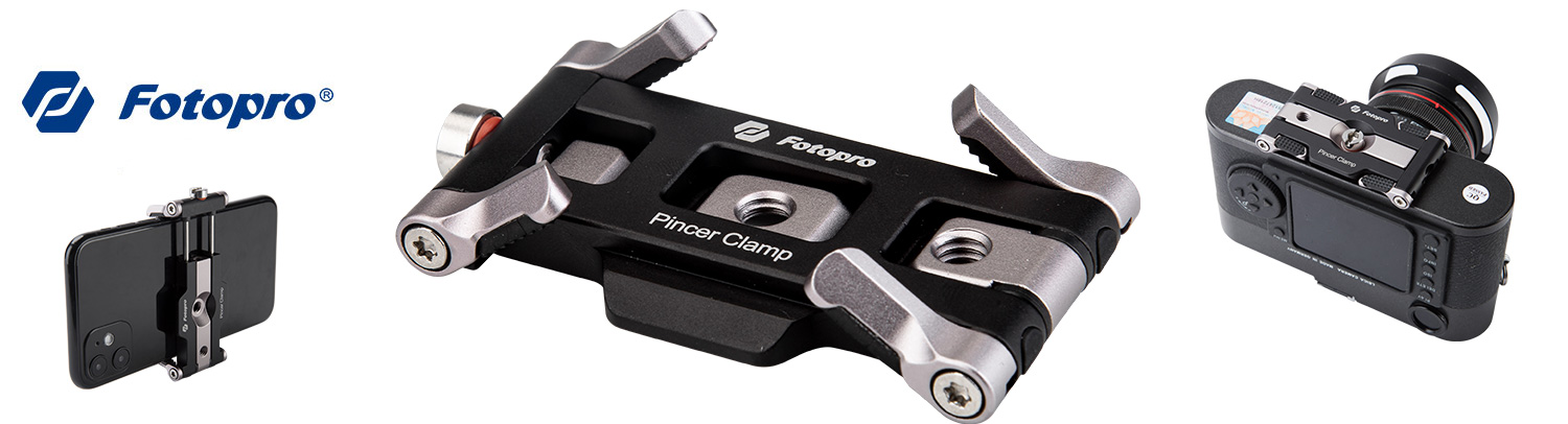 【新製品】Fotopro Pincer Clamp [直販限定] 発売のご案内