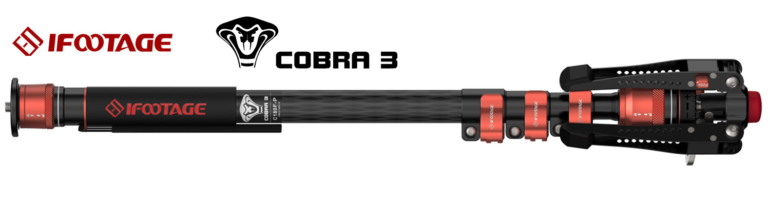 【新製品】IFOOTAGE COBRA3一脚シリーズ 発売のご案内