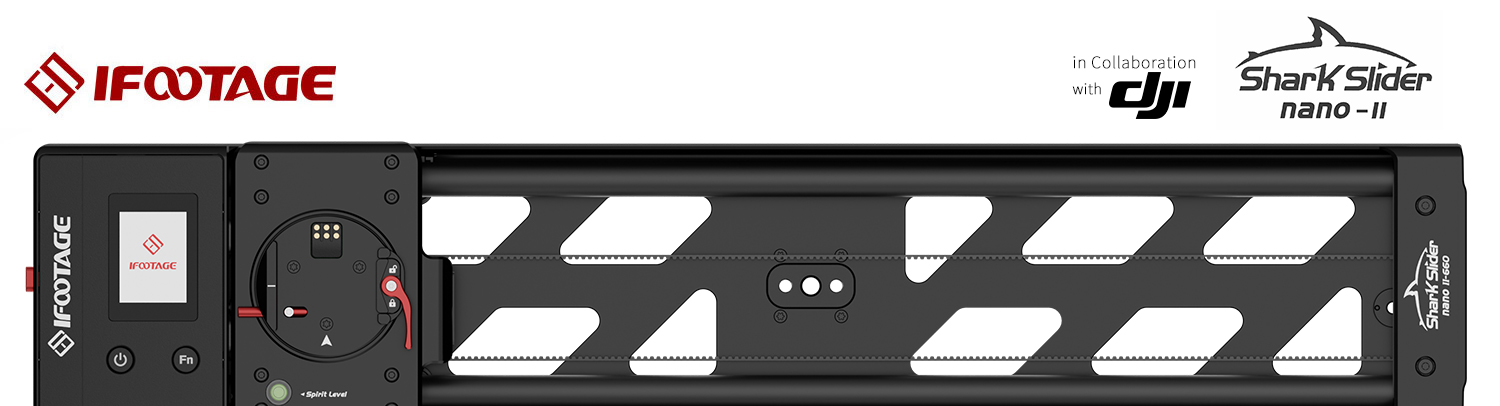 【新製品】IFOOTAGE Shark Slider Nano2 発売のご案内 