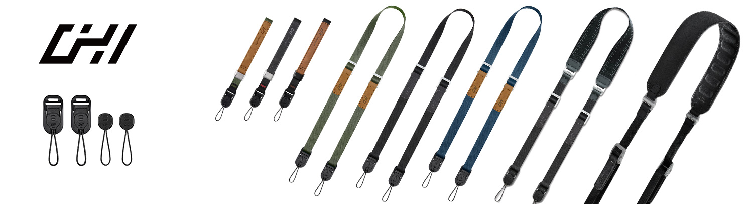 【新製品】CHIカメラストラップシリーズ 取り扱い開始のご案内