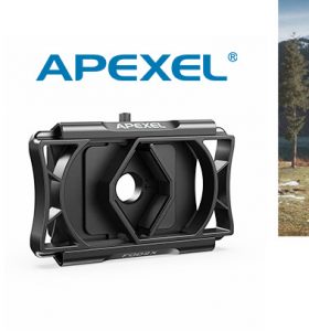 【新製品】APEXEL スマートフォン-光学機器接続アダプター APL-F002X 発売のご案内